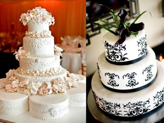 Незабываемые свадебные торты